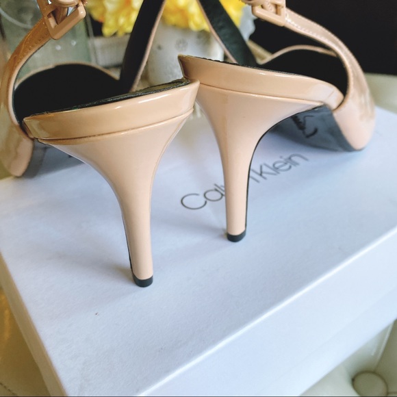 Calvin Klein Gwenith slingback pumps- nude - Picture 4 of 5